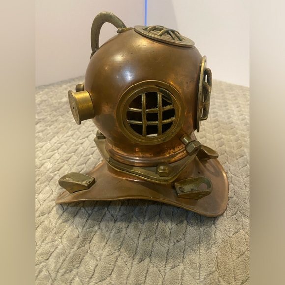 Rolex Copper 1970's Vintage Dealer Display Helmet for advertising Submariner - Picture 3 of 10